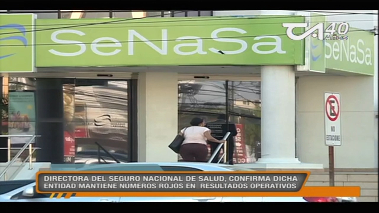 Directora Del Seguro Nacional De Salud, Confirma Que Dicha Entidad Mantiene Números Rojos En Resultados Operativos