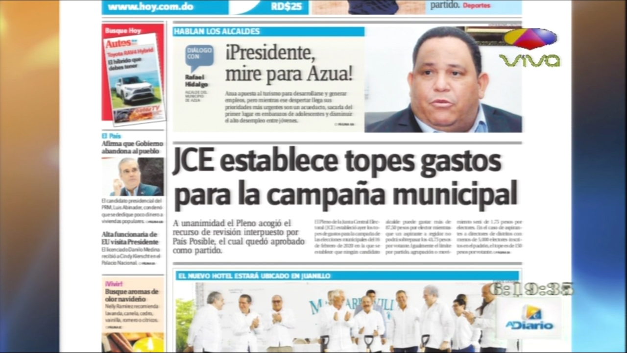 Informaciones En Las Portadas De Los Periódicos Del Día De Hoy 21 Octubre 2019