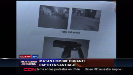 Matan Hombre Durante Un Rapto En Santiago