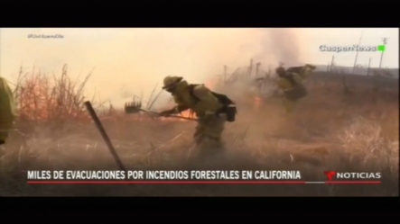 Se Siguen Efectuando Miles De Evacuaciones Por Los Incendios Forestales En California