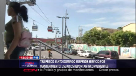 Teleférico Santo Domingo Suspende Servicio Por Mantenimiento