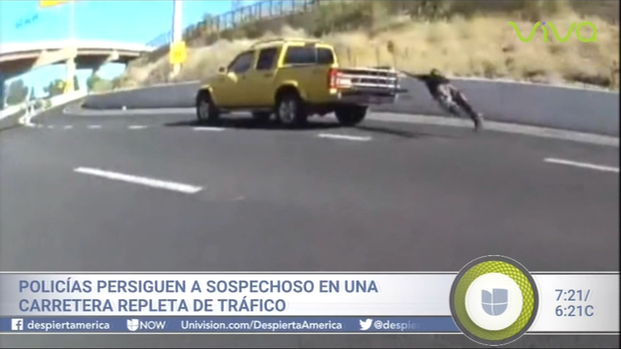 Persecución De Película En Nuevo Mexico