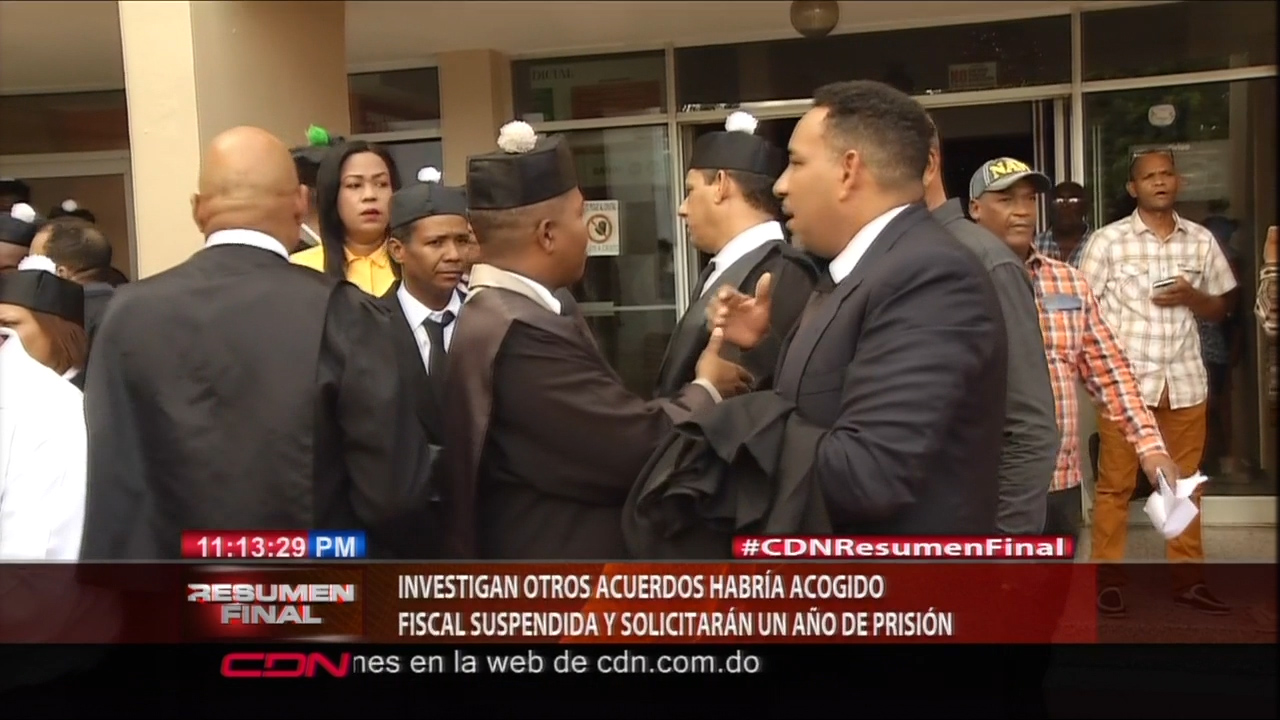 Investigan Otros Acuerdos Que Habría Acordado La Fiscal Suspendida Y Solicitarán Un Año De Prisión