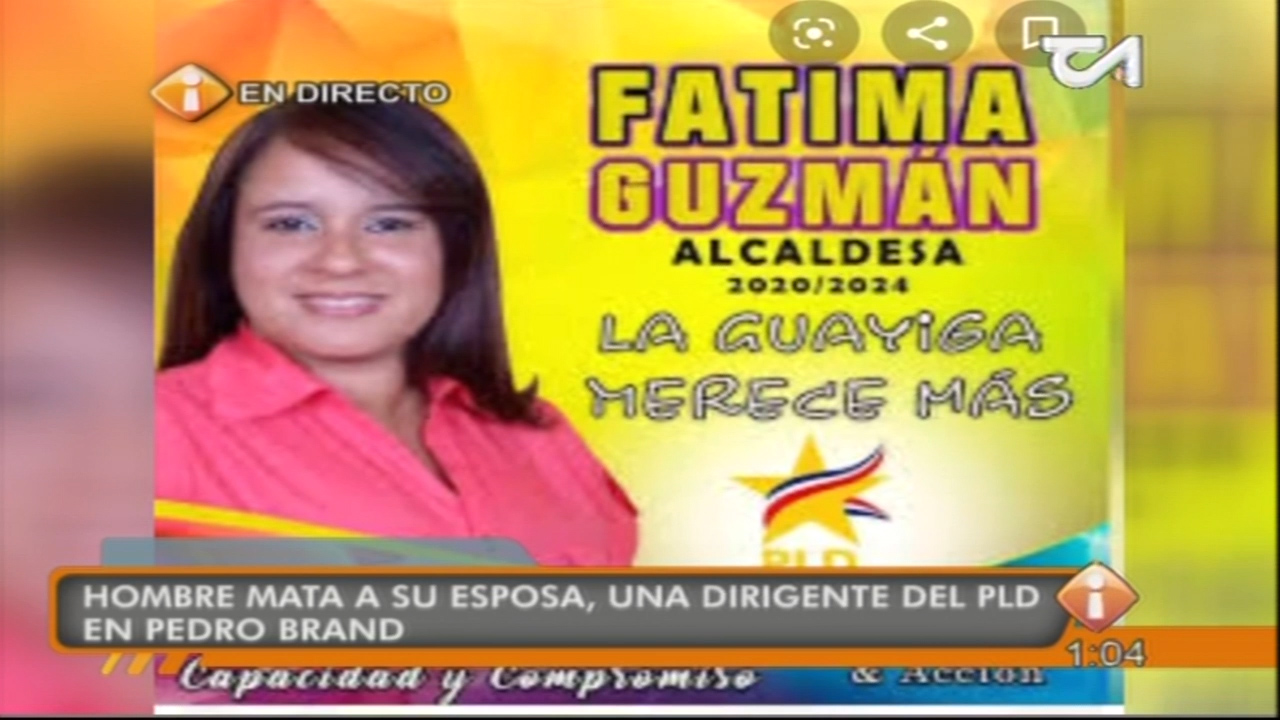 Hombre Mata A Su Esposa, Una Dirigente Del PLD En Pedro Brand