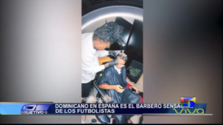 Barbero Dominicano En España Es La Sensación De Los Futbolistas