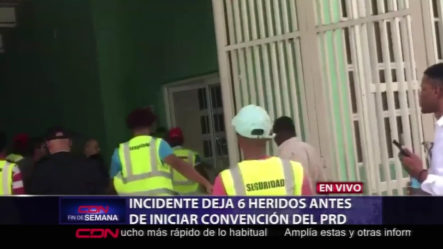 Incidente Deja Tres Heridos Antes De Iniciar La Convención Del PRD