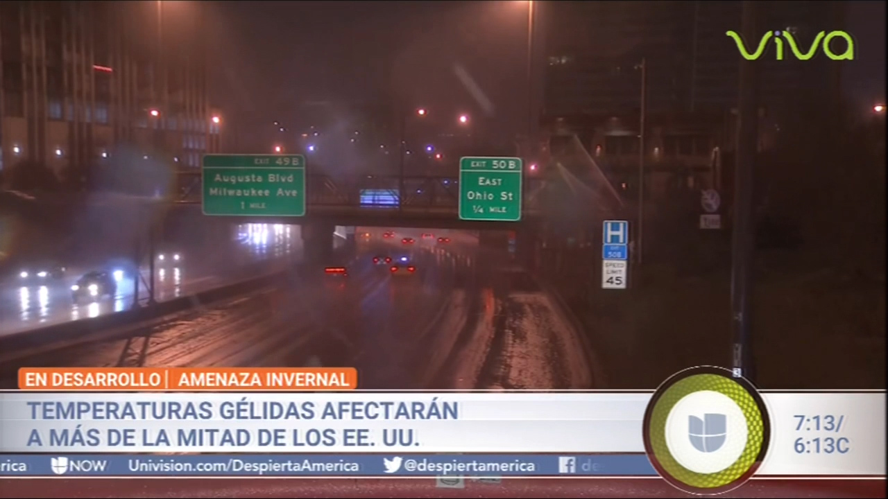 Amenaza Invernal: Temperaturas Gélidas Afectarán A Más De La Mitad De Los EE.UU.