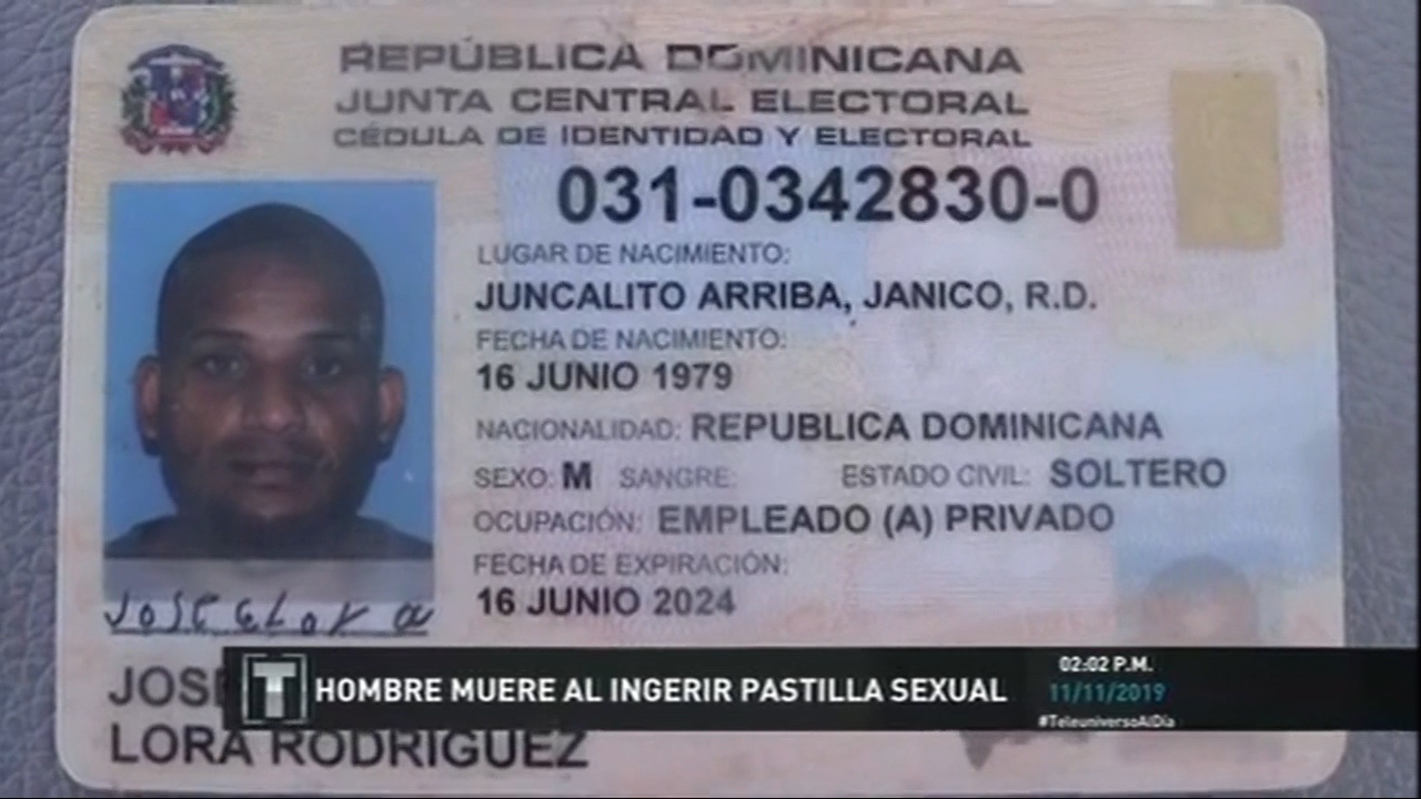 Un Hombre Muere Al Ingerir Pastillas Para El Estímulación Sexual