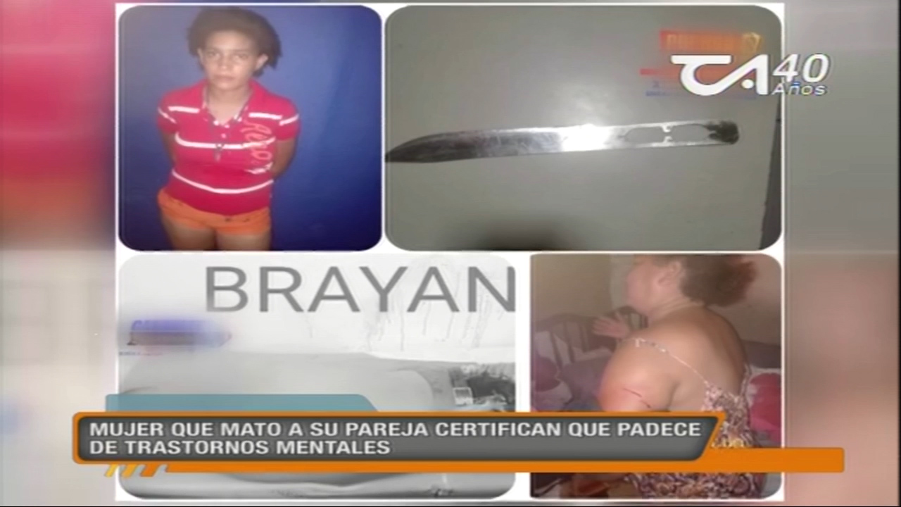 Mujer Que Mató A Su Pareja Certifican Que Padece De Trastornos Mentales