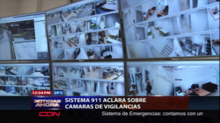 Sistema 911 Aclara Sobre Las Cámaras De Vigilancia Tras Las Declaraciones Del Senador Marcos Rubio