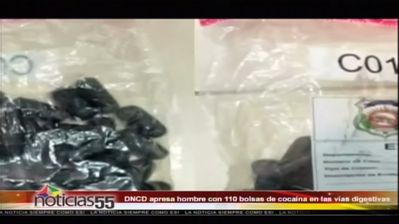 DNCD Apresa Hombre Con 110 Bolsitas De Presumible Cocaína En La Vias Digestivas