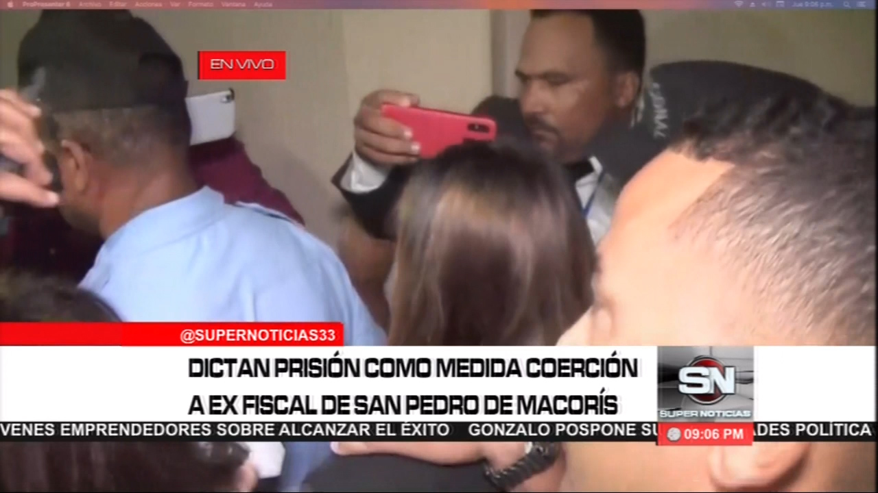 Dictan Prisión Como Medida De Coerción A Ex Fiscal De San Pedro De Macorís