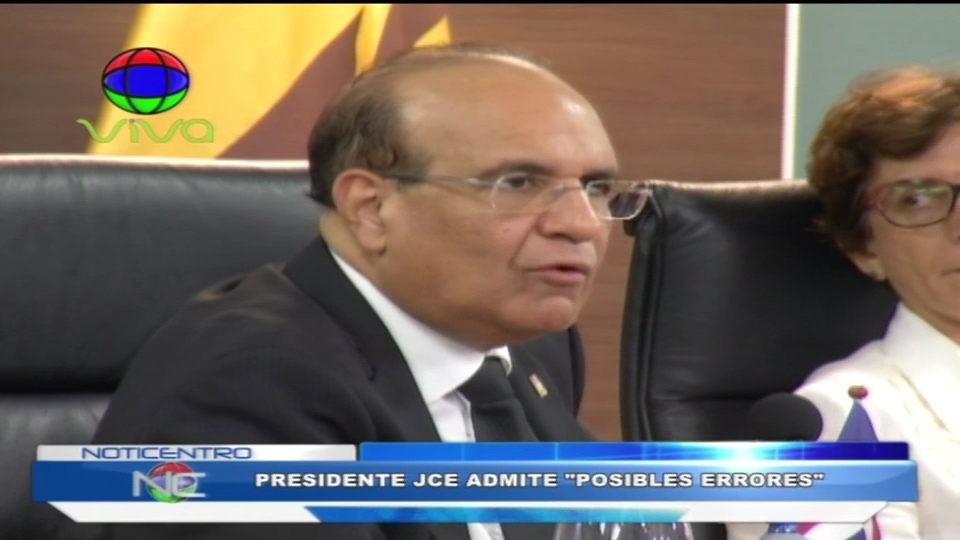 Presidente De La JCE Hace Un Mea Culpa Ante Posibles Errores En Que Puso Incurrir La Institución En Las Primarias