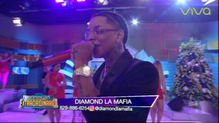 Presentación Musical De Diamond La Mafia En Sábado Extraordinario