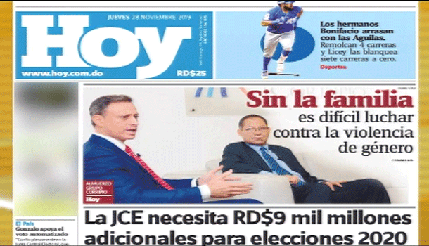 Infórmate Con Las Portadas De Los Principales Periódicos De Hoy 28 De Noviembre 2019