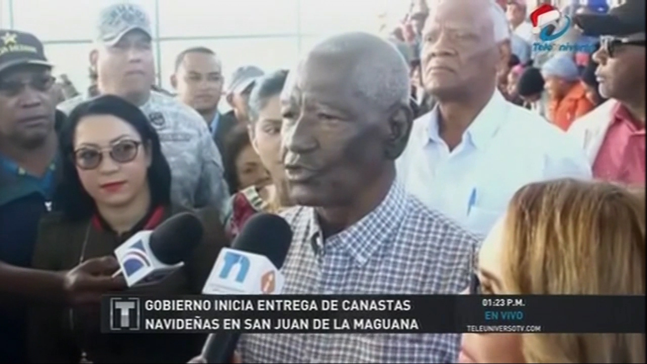 Gobierno Inicia La Entrega De Canastas Navideñas En SJM