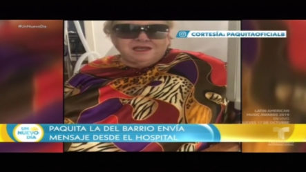 Paquita La Del Barrio Envía Mensaje Desde El Hospital