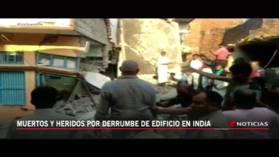 Muertos Y Heridos Por Derrumbe De Edificio En India