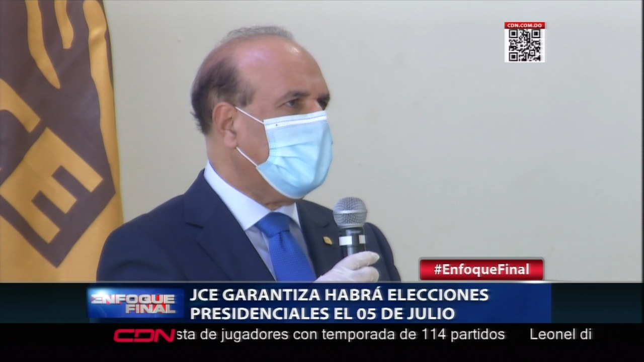JCE Garantiza Que Habrá Elecciones Presidenciales El 5 De Julio