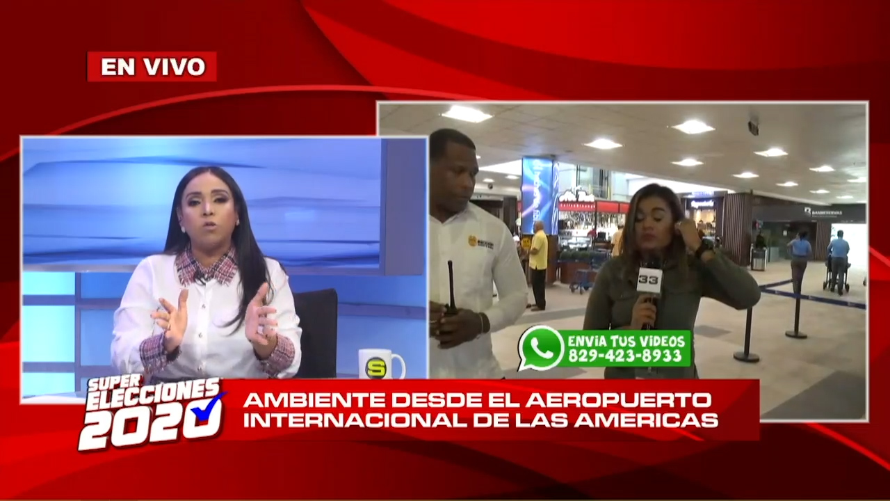 Seguridad Del Aeropuerto Internacional De Las Américas Impiden Entrada A La Prensa