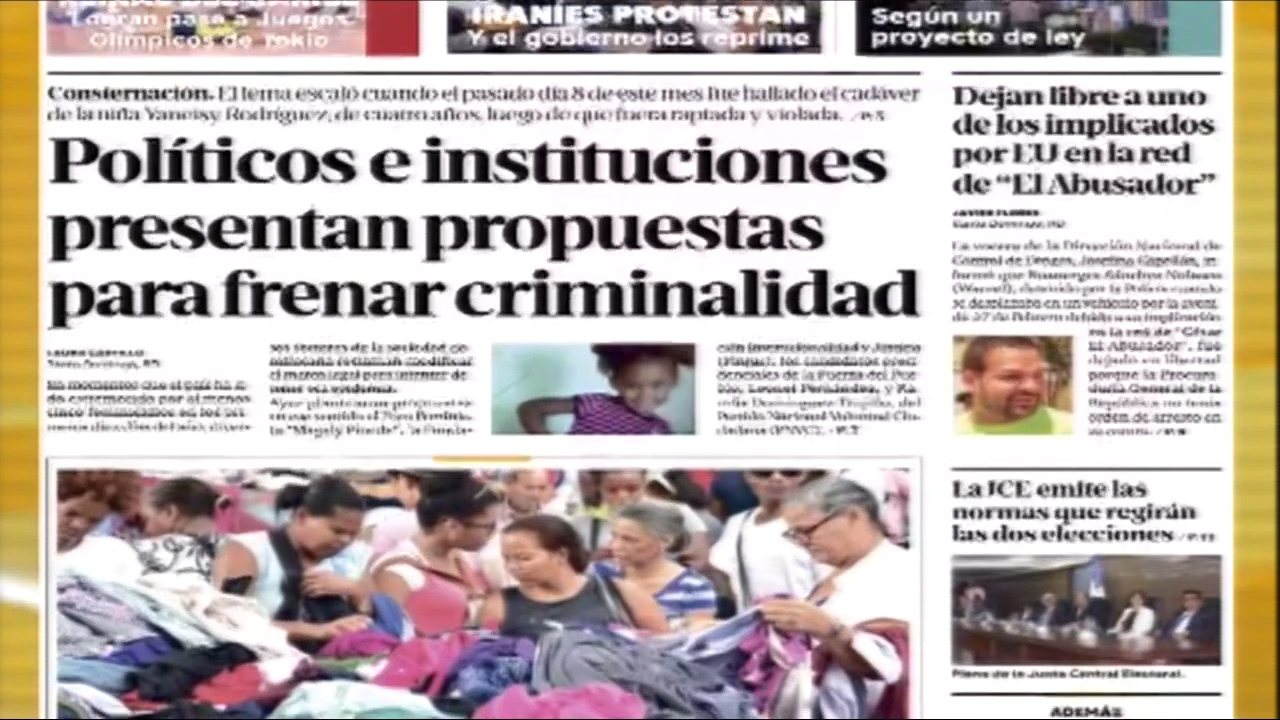 Infórmate Con Las Portadas De Los Principales Periódicos De Hoy 13 De Enero 2020