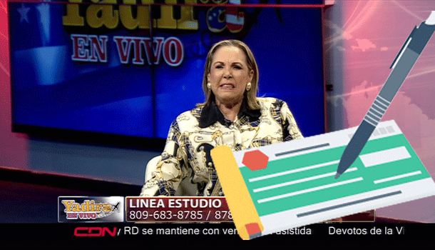 Televidente Le Dice “Coje Cheque” A Yadira En Vivo