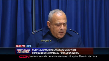 Director Del Hospital Ramon De Lara Ofrece Detalles De Los Posibles Casos De Coronavirus