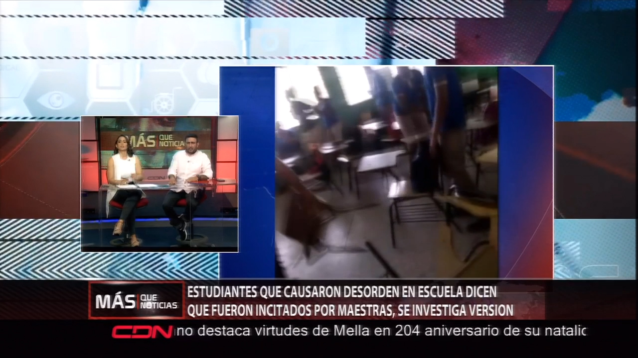 Fueron Entregados A Sus Padres Estudiantes Que Causaron Desorden En Escuela De Los Alcarrizos