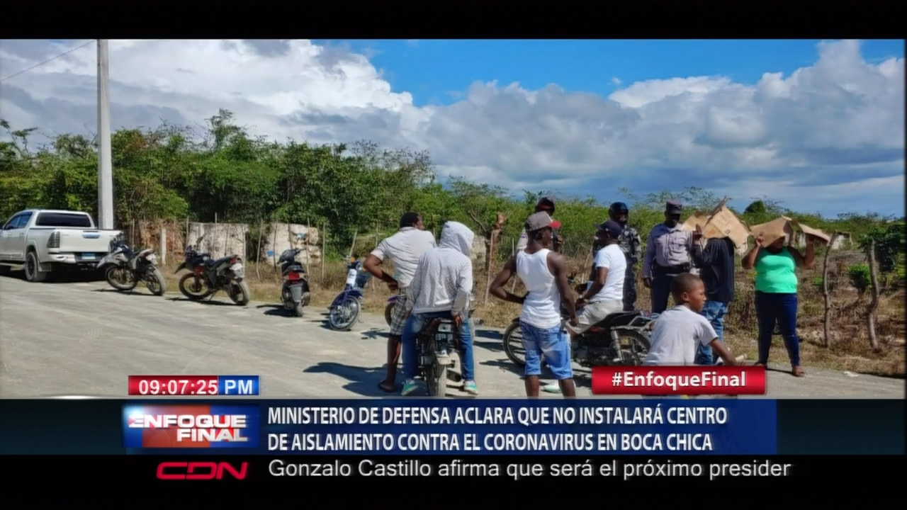 El Ministerio De Defensa Aclara No Instalará Centro De Aislamiento Contra Infectados De Coronavirus
