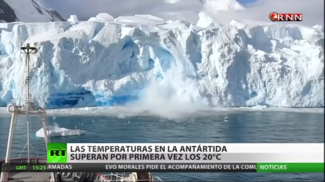 Por Primera Vez En La Historia La Antártida Registra Temperatura Récord De Más De 20 Grados