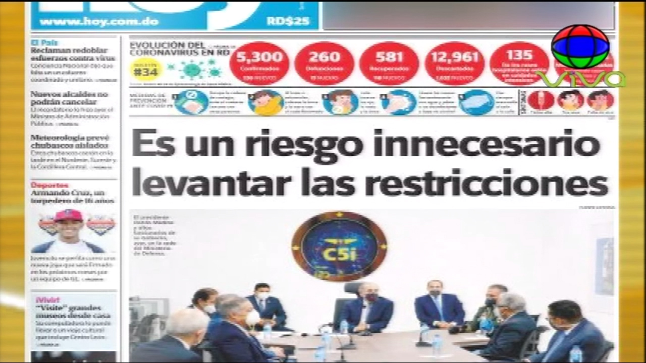 Infórmate De Las Noticias Con Las Portadas De Los Principales Periódicos De Hoy 23 De Abril Del 2020