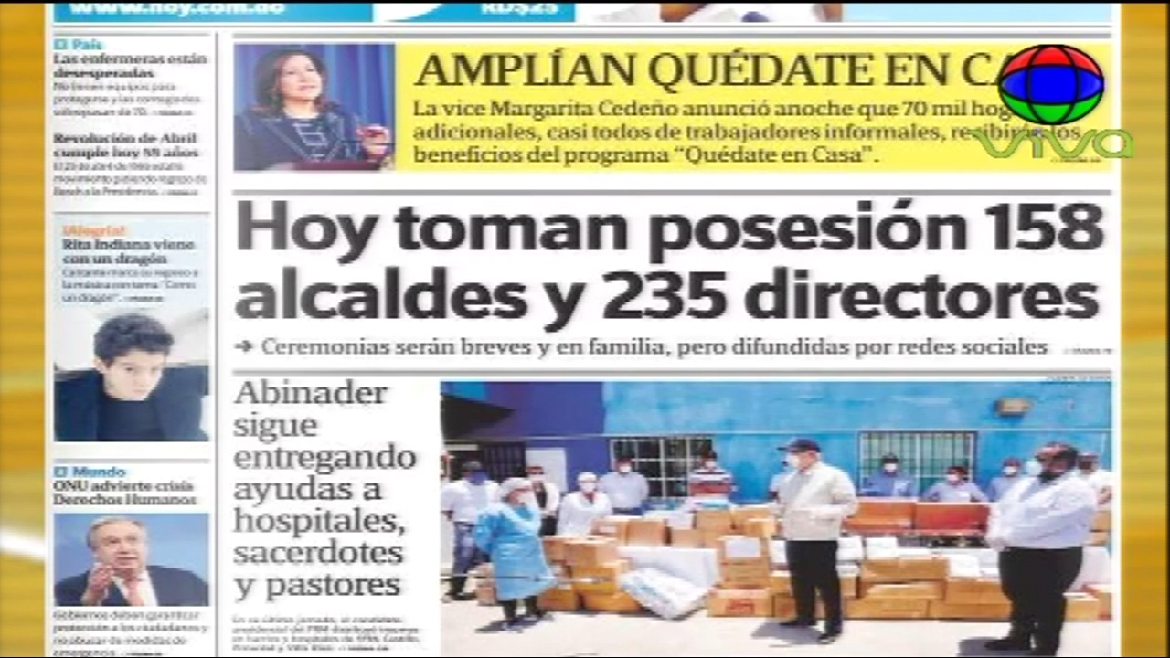 Infórmate De Las Noticias Con Las Portadas De Los Principales Periódicos De Hoy 24 De Abril Del 2020