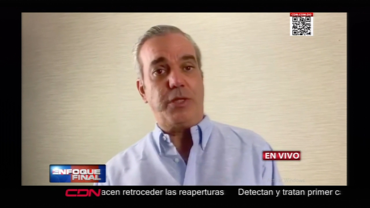 ¡POSITIVO! Candidato Luis Abinader Confirma Prueba Del Coronavirus Sale Positivo