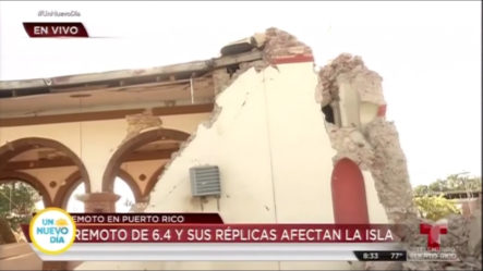 Sismo Destroza Iglesia Histórica Del Siglo 19 En Puerto Rico