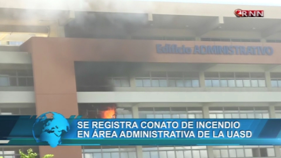 Se Registra Conato De Incendio En área Administrativa De La UASD