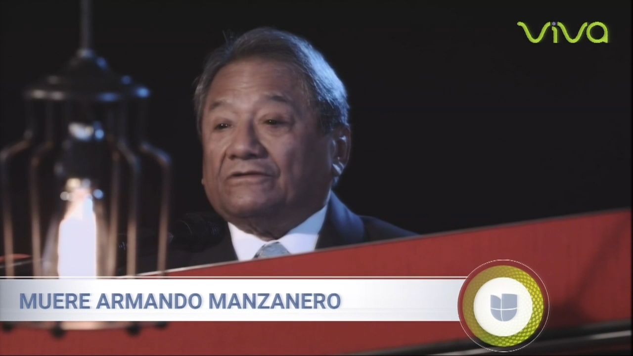 Muere El Grande De La Música Romántica Armando Manzanero