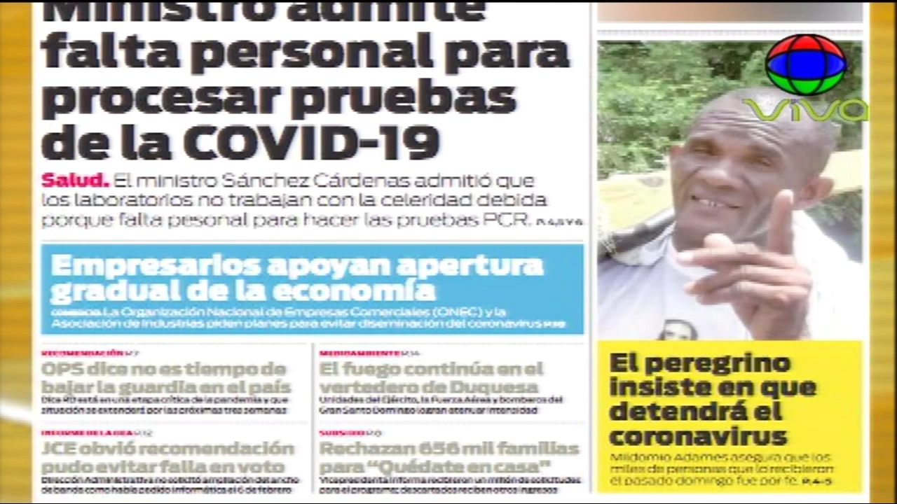 Infórmate De Las Noticias En Las Portadas De Los Principales Periódicos De Hoy 30 De Abril Del 2020