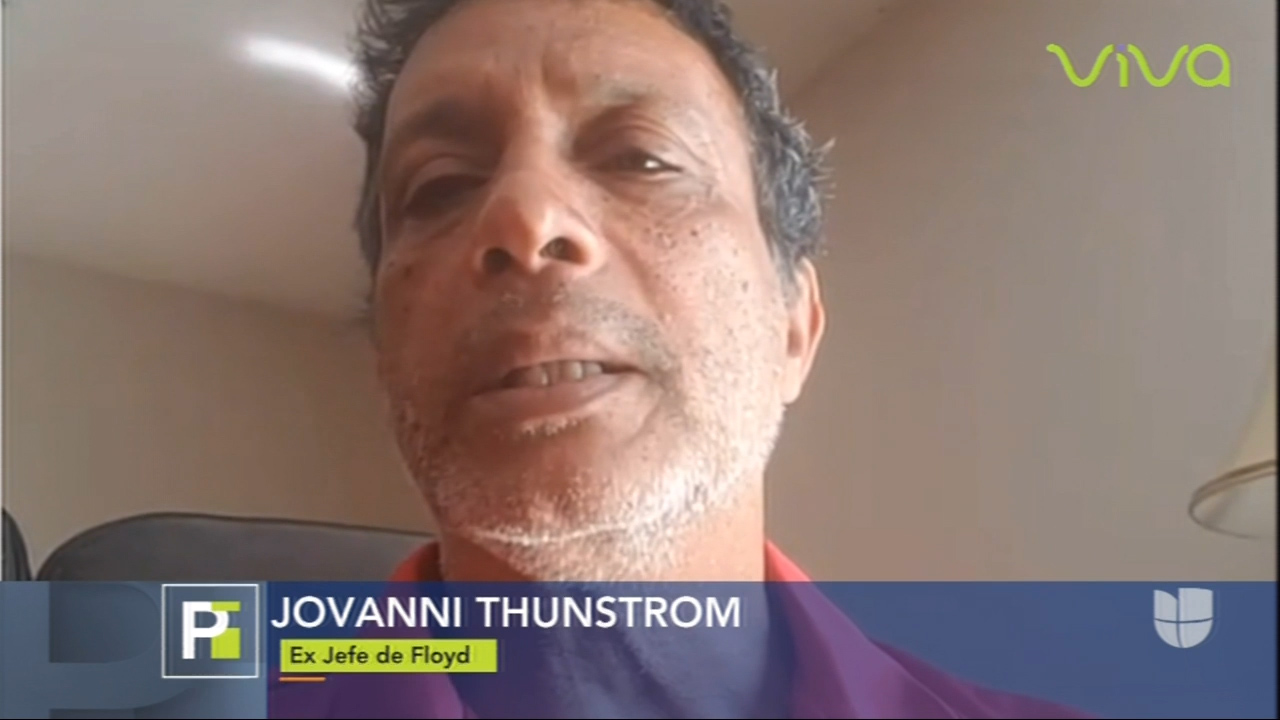 Sumido En Llanto Habla El Jefe De George Floyd