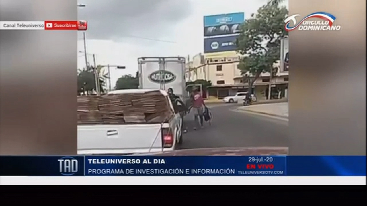 Inocencio Encarnación Le Enseña A Lamur La Ruta De Escape Que Tomaron Atracadores Frente Al Palacio De Justicia