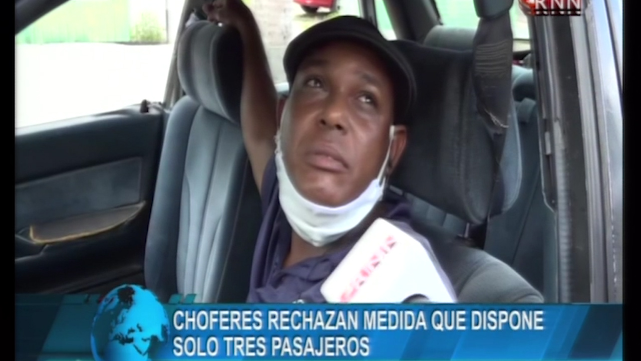 Choferes Rechazan Medidas Que Dispone Solo Tres Pasajeros