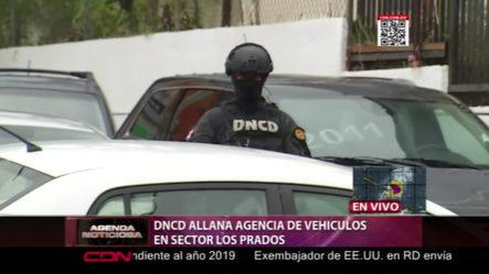DNCD Realiza Allanamiento A Agencia De Vehículos En Sector Los Prados