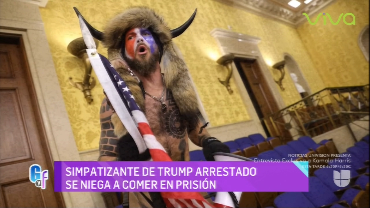 Simpatizante De Trump Arrestado Se Niega A Comer En Prisión