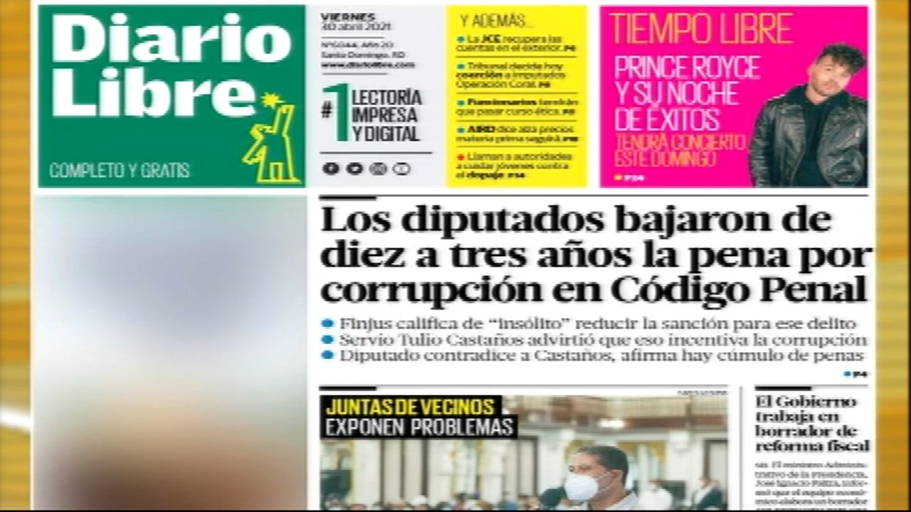 Entérate De Las Principales Noticias Con Las Portadas De Los Diarios De Hoy
