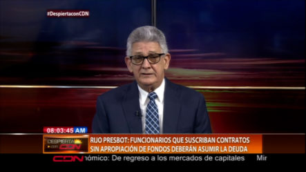 José Rijo: “La Reforma Fiscal En 2015 No Se Hizo Porque Atentaba Contra La Reelección De Danilo”