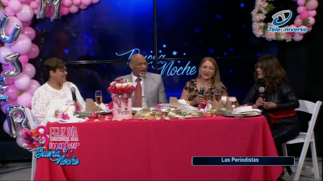 Tres Grandiosas Mujeres Periodistas En La Cena Del Día Internacional De La Mujer En | Buena Noche