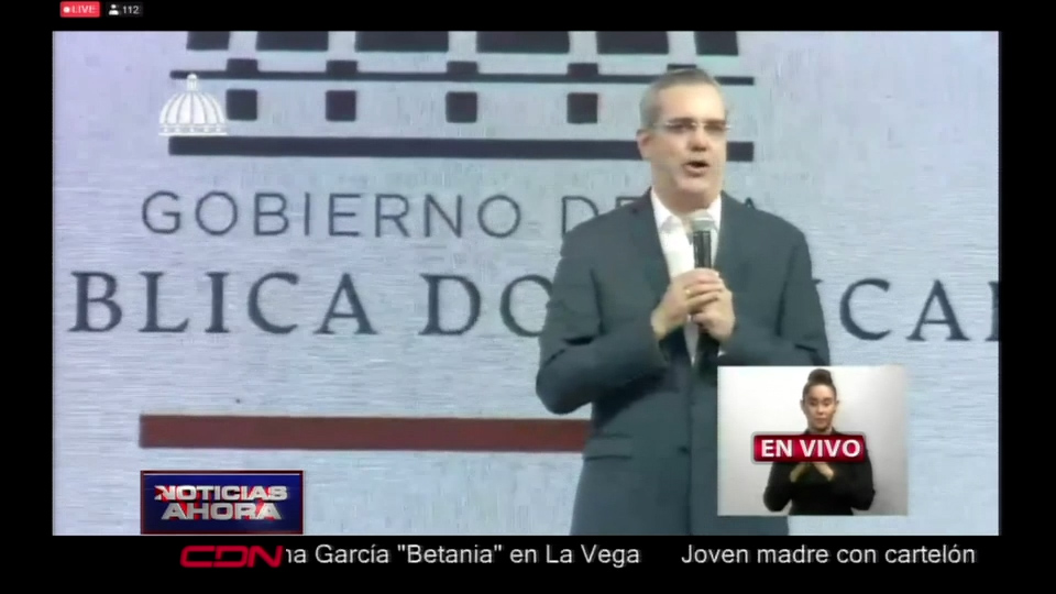 Presidente Luis Abinader Encabeza Lanzamiento Plan Mi Vivienda