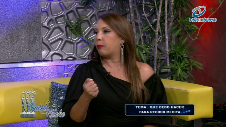 Lic. Cecilia Medina: ¿Qué Debo Hacer Para Recibir Mi Cita? | Buena Noche