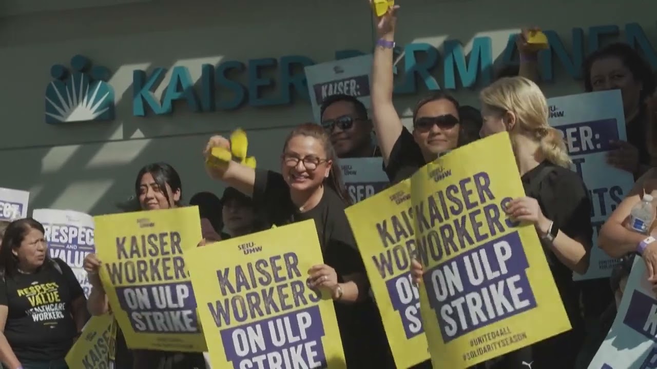 Más De 75.000 Trabajadores De La Salud Inician Huelga De Tres Días En EEUU