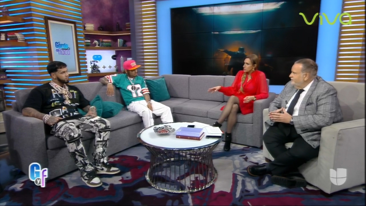 Anuel AA Y Ozuna Llegan Al Gordo Y La Flaca