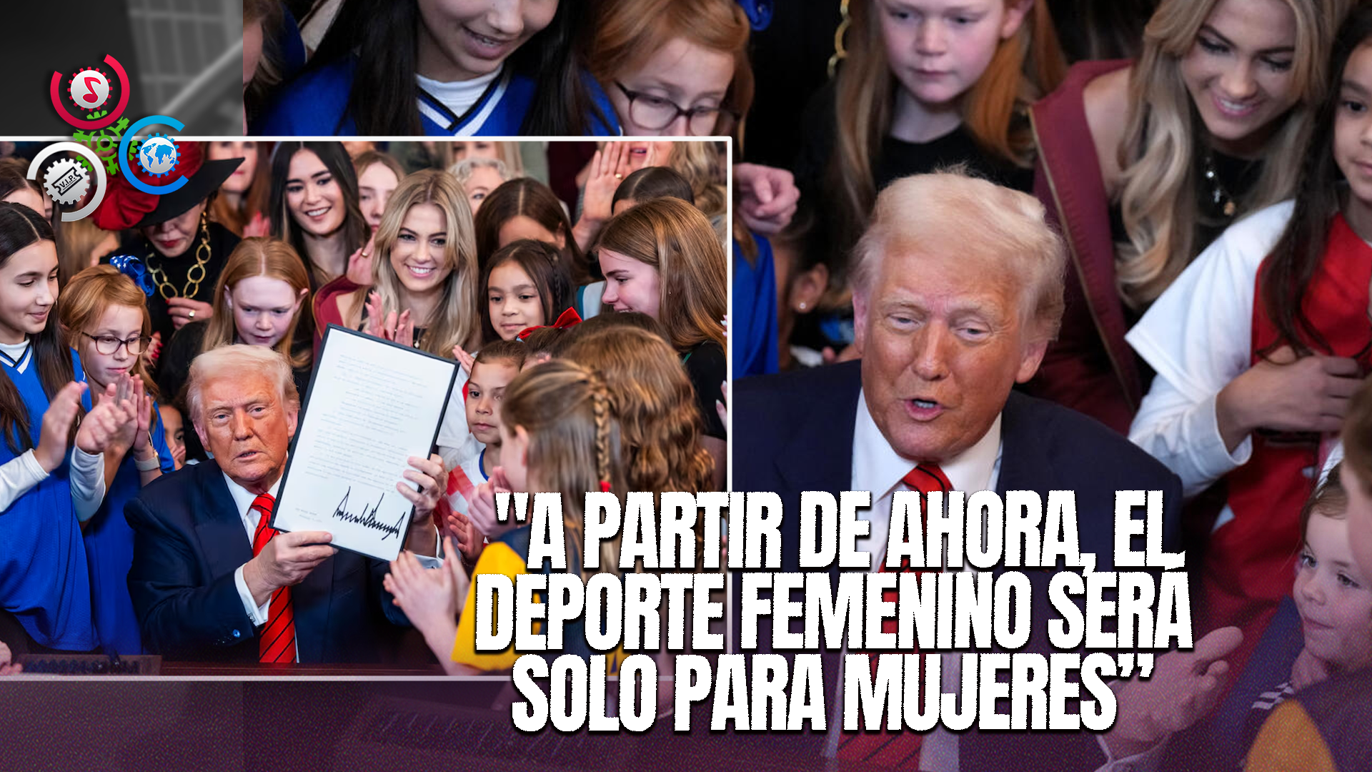 Donald Trump Firma Orden Ejecutiva Que Prohíbe A Mujeres Trans Competir En Deportes Femeninos